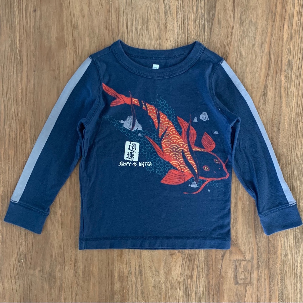 Tea Collection Swift Waters Koi Shirt